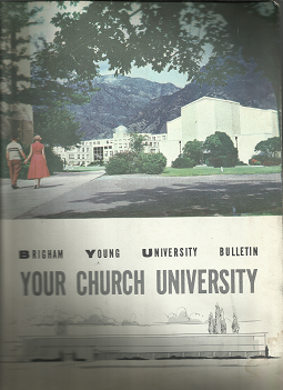 Brigham Young University Bulletin: Your Church University: February 1, 4957, Vol. 54, No. 5