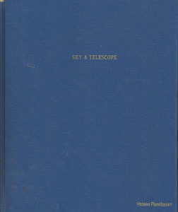 Sky & Telescope: 2001 ~ Bound Magazines