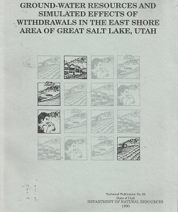 Ground-Water Resources and Simulated Effects of Withdrawals in the East Shore Area of Great Salt Lake, Utah – David W. Clark