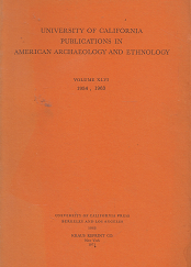University of California Publications in American Archaeology and Ethnology: Volume 66, 1954-1963
