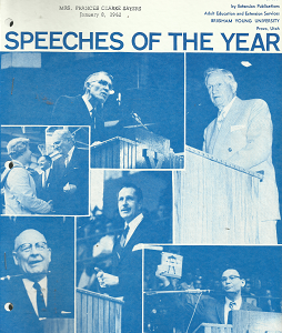The Feast is Spread…: Speeches of the Year, January 8, 1962