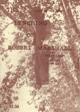 The Lynching of Robert Marshall – Steve Lacy