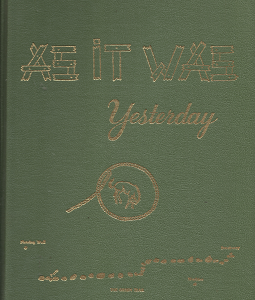 As It Was Yesterdays