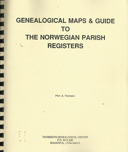 Genealogical Maps & Guide to the Norwegian Parish Registers – Finn A. Thomsen