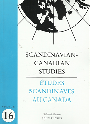 Scandinavian-Canadian Studies, Etudes Scandinaves au Canada: Volume 16, 2005-2006 - John Tucker