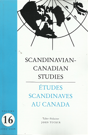Scandinavian-Canadian Studies, Etudes Scandinaves au Canada: Volume 16, 2005-2006 – John Tucker