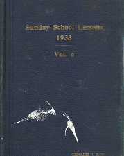 Sunday School Lessons 1933: Volume 6 – Charles J. Ross