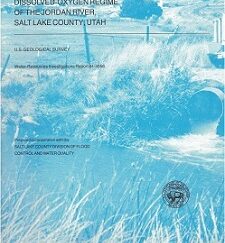 1984 ~ Dissolved-Oxygen Regime of the Jordan River, Salt Lake County, Utah