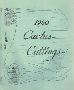 1960 ~ Cactus Cuttings