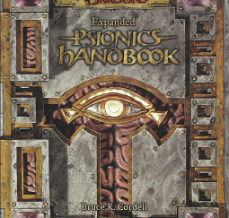 Dungeons&Dragons: Expanded Psionics Handbook – Bruce R. Cordell – 0786933011