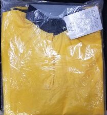 NRS Rio Top Waterproof Paddle Jacket ~ Yellow ~ Large Size ~ New in the Plastic!