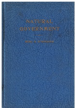 1931 ~ Natural Government ~ Benjamin B. Stringham