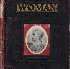 1903 ~ Old Book on Women with Interesting Mormon Inserts in the Text! — Leatherbound