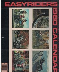 Easyriders 1980 Calendar ~(From Easy Riders Magazines)