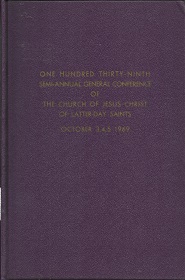 Conference Report ~ April 1970 ~ Hardbound!