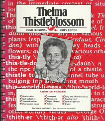 Thelma Thistleblossom: Your Personal, Copy Editor