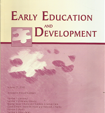 Early Education and Development: Volume 27, 2016 – Susan Denham