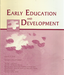 Early Education and Development: Volume 27, 2016 – Susan Denham