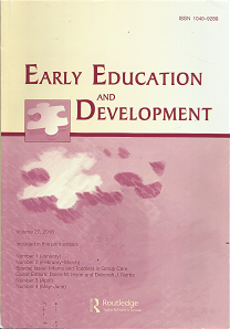 Early Education and Development: Volume 27, 2016 – Susan Denham