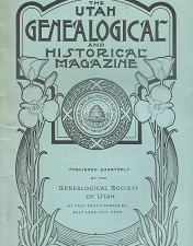 The Utah Genealogical and Historical Magazine: Volume 18, Number 4, October 1927
