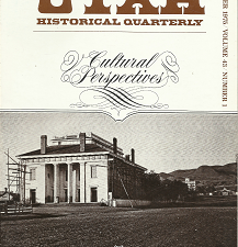 Utah Historical Quarterly: Cultural Perspectives, Volume 43, Number 1, Winter 1975