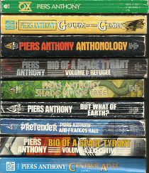 Nine Piers Anthony Books[Set]