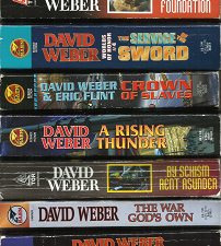 Nine David Weber Books[Set]