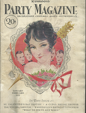 Dennison’s Party Magazine – Jan/Feb 1927 ~ Decorations * Costumes * Games * Refreshments