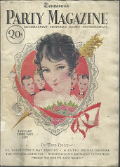 Dennison’s Party Magazine – Jan/Feb 1927 ~ Decorations * Costumes * Games * Refreshments