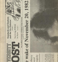 University Post: Volume 1, Number 1, April 15, 1983