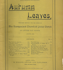 Autumn Leaves: August 1890, Volume 3, Number 8