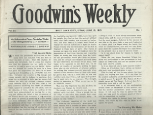 Goodwin’s Weekly: Volume 25, Number 1, June 19, 1915