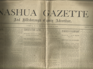 Nashua Gazette: Volume 45, Number 25, June 11, 1891