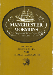 Manchester Mormons - James B. Allen & Thomas G. Alexander - 0879050241