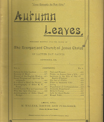 Autumn Leaves: September 1890, Volume 3, Number 9