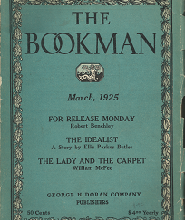 The Bookman: March, 1925 & July, 1927, 2 Various Volumes[Set]