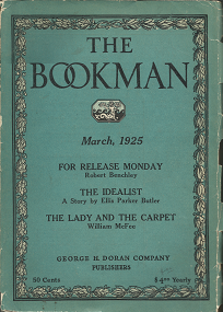 The Bookman: March, 1925 & July, 1927, 2 Various Volumes[Set]