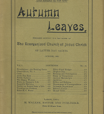 Autumn Leaves: October 1890, Volume 3, Number 10