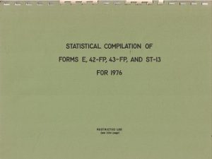 Information Contained in This Statistical Compilation…Stake and Mission Membership ~ 1976