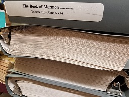 Book of Mormon in Braille ~ Volumes 2-5  ~ [Missing Volume One]