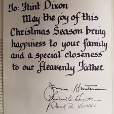 Book Signed by Jon Huntsman ~ New Witness for the Articles of Faith, by Bruce R. McConkie