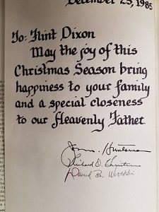 Book Signed by Jon Huntsman ~ New Witness for the Articles of Faith, by Bruce R. McConkie