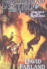 Signed by David Farland! ~ Brotherhood of the Wolf ~ Paperback