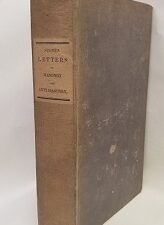 1832 ~ Letters on Masonry and Anti-Masonry Addressed to the Hon. John Quincy Adams ~ William Stone ~ First Edition!