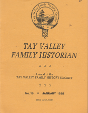 Tay Valley Family Historian & Other Booklets[Set of 32]