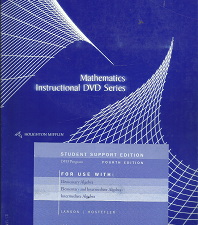 Mathematics Instructional DVD Series – Larson Hostetler – 0618753966