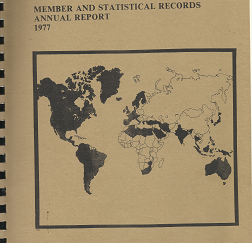 Member and Statistical Records Annual Report: 1977