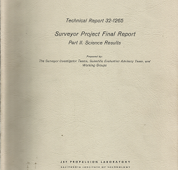 Technical Report 32-1265: Surveryor Project Final Report, Part 2, Science Results