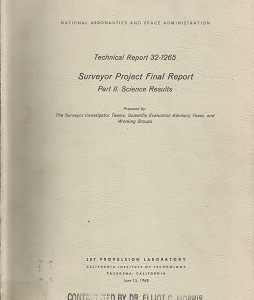 Technical Report 32-1265: Surveryor Project Final Report, Part 2, Science Results