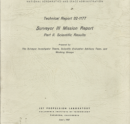 Technical Report 32-1177: Surveyor III Mission Report, Part II Scientific Results